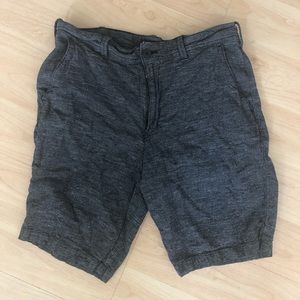 Express | Classic Fit Cotton Striped Shorts